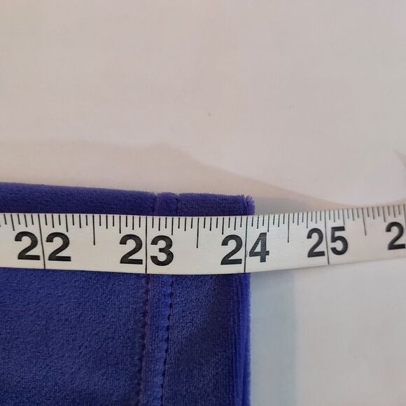 All American Comfort 1/4 Zip Tracksuit Jacket Velvet Velour Womens Medium Purple - Picture 11 of 12